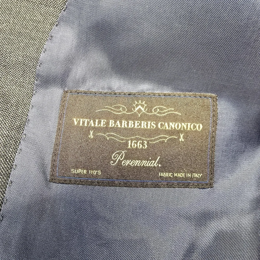 suitsupply vitale barberis canonico blazer Men Size 38r‎ Grey Super 110s